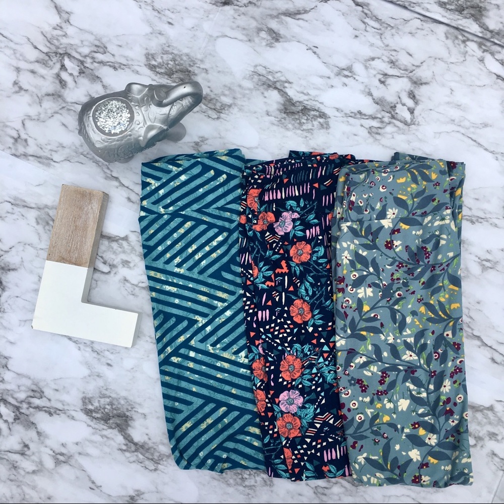NWOT LuLaRoe OS Legging Bundle